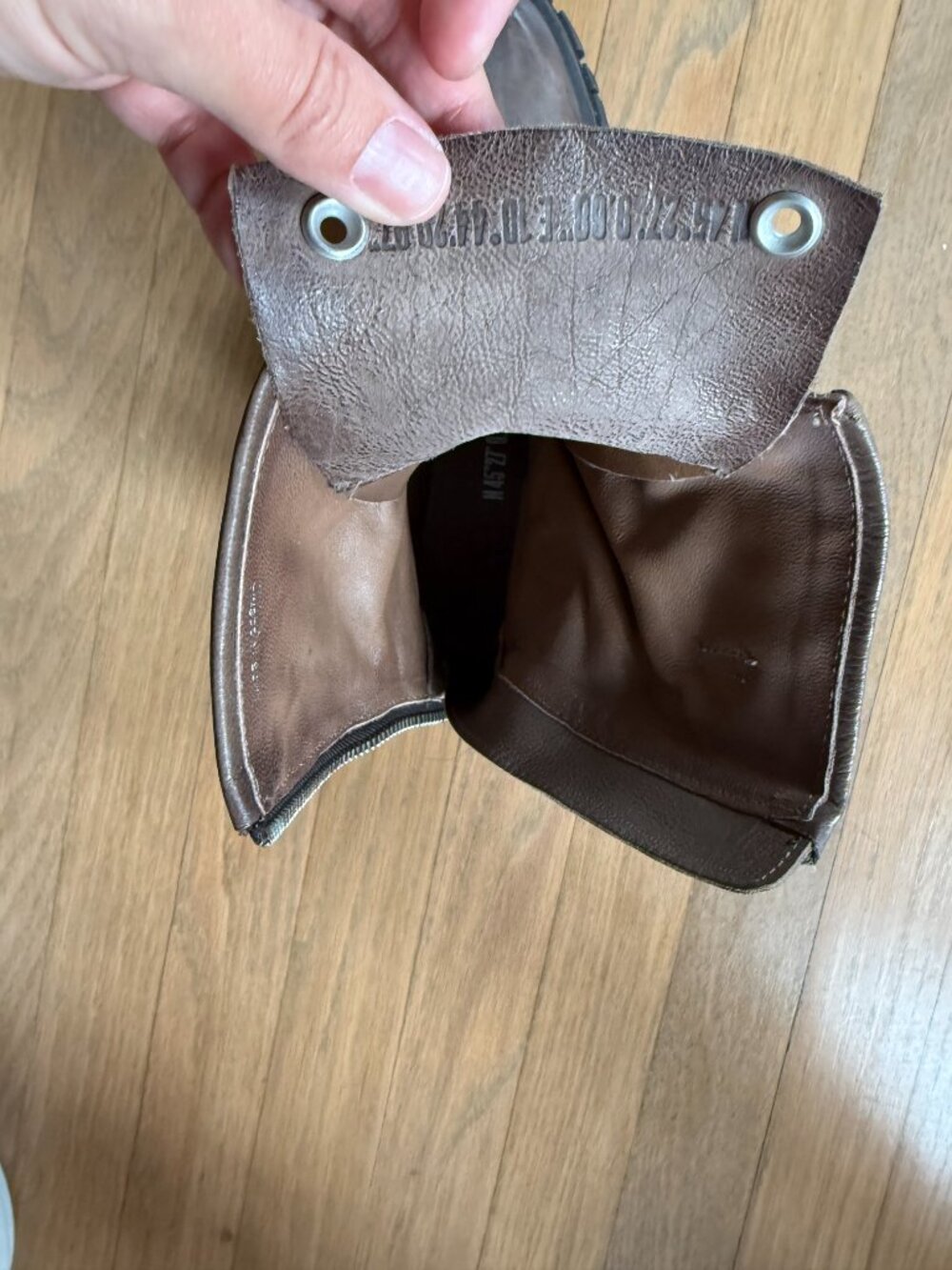 A.S.98 Hamish Buckle Combat Boots in Brown (Rock) Leather - Size 38 - Picture 11 of 11